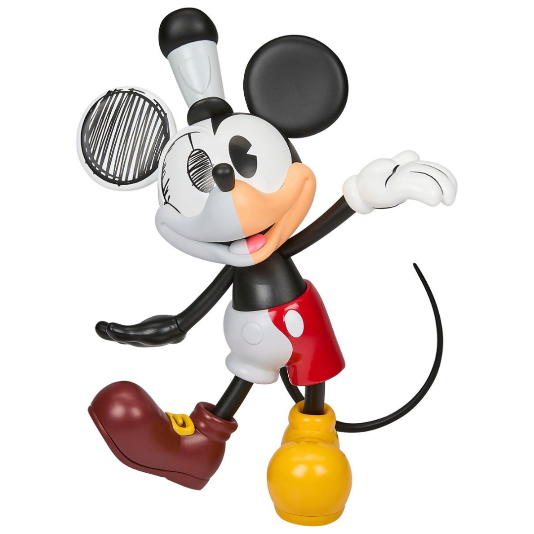 NECA Disney 100 Kidrobot 8" Mickey Mouse Through The Years Vinyl Art Figure