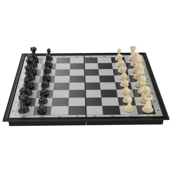 Funllection Magnetic Chess Set With Extra Queens And Instruction