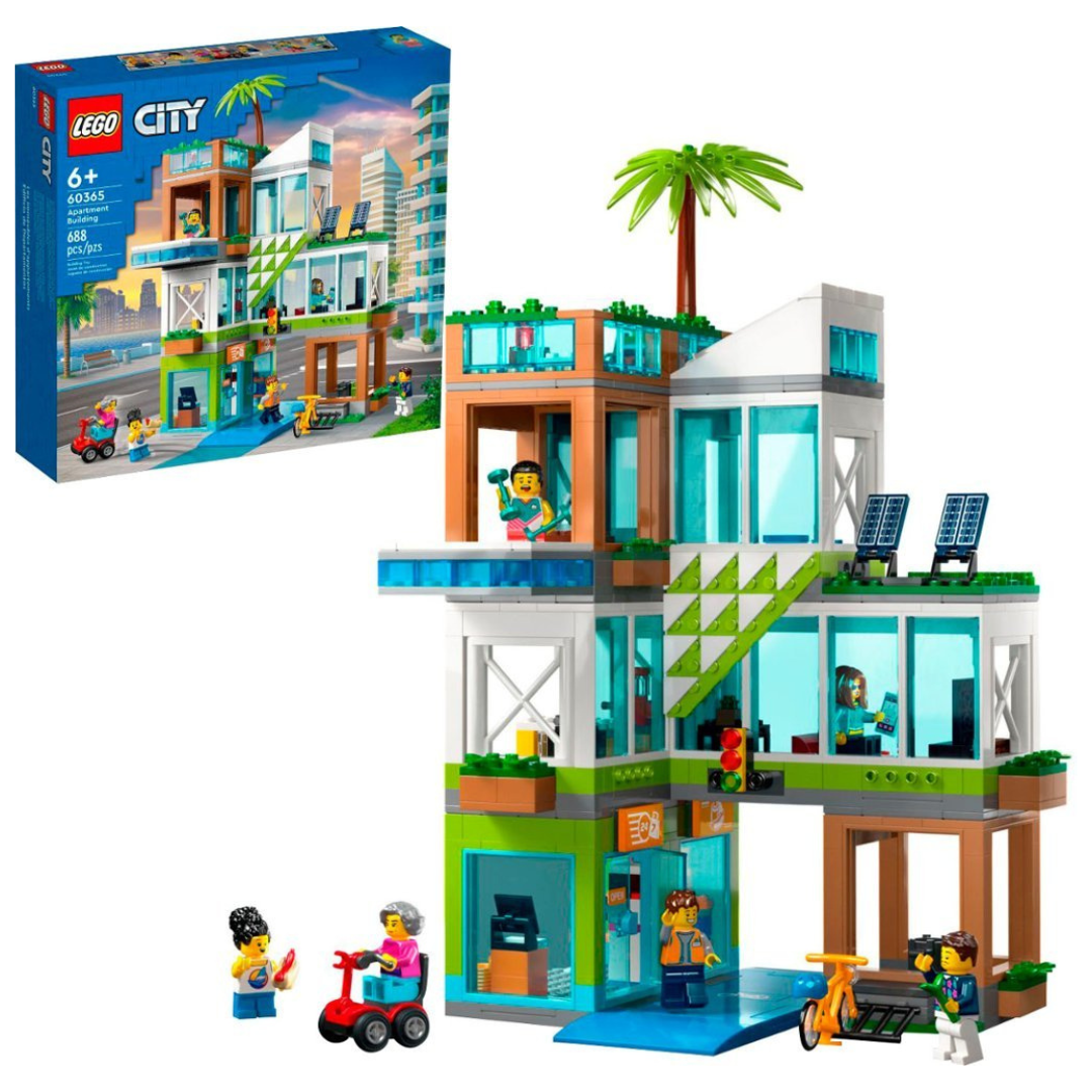 Lego My City Apartment Building 60365 Toy Set