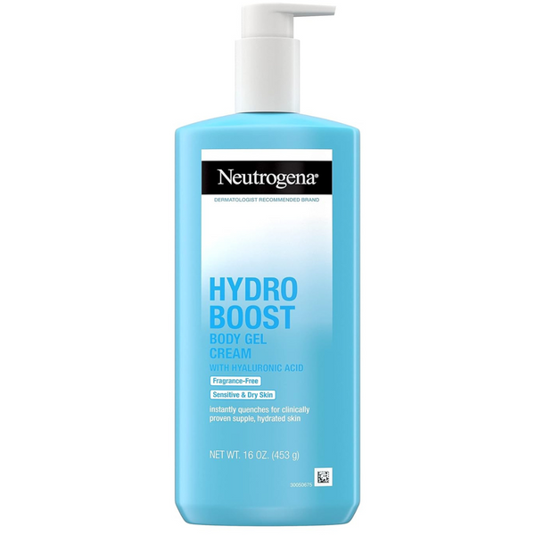 Neutrogena Hydro Boost Fragrance-free Hydrating Body Gel Cream, 16 Ounce