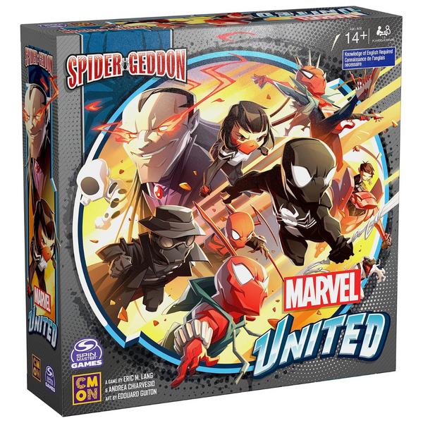 CMON & Spin Master Games Marvel United Spider-Geddon Strategy Board Game