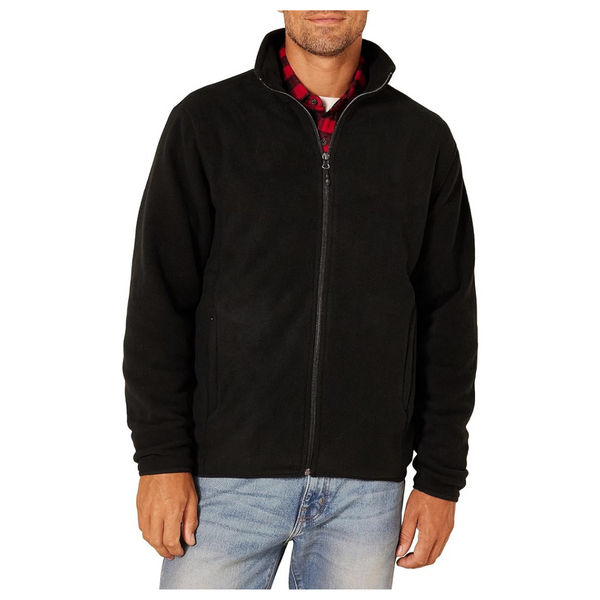 Amazon Essentials Men's Full-Zip Fleece Jacket (Available In Big & Tall)