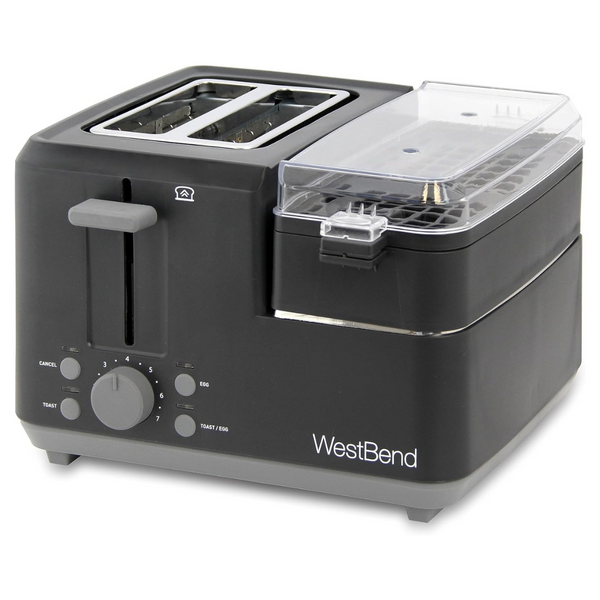 West Bend 2-Slice Toaster Breakfast Station