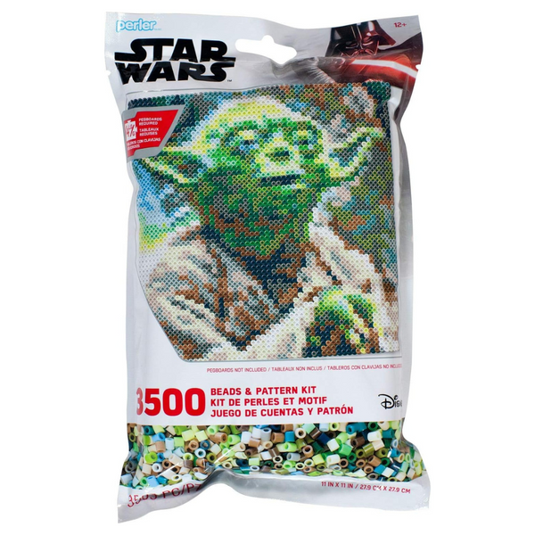 Perler Star Wars Yoda Pattern Bag Beads Kit (3500 Pieces)