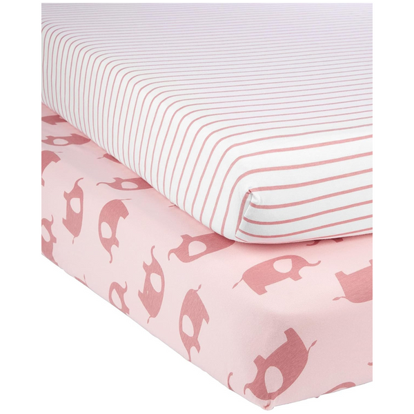 2-Pack Simple Joys By Carters Baby Cotton Crib Sheets