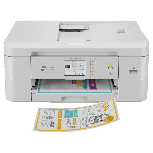 Brother MFC-J1800DW Wireless Network Color Inkjet 4-In-1 Printer