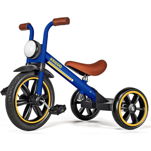 Kriddo Kids 12" Tricycle With Puncture Free Wheels (4 Colors)