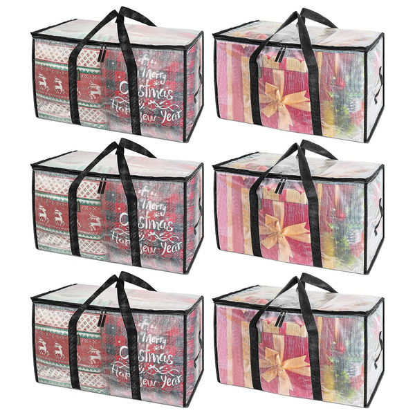 6-Pack Oversized Moving Bags With Reinforced Handles