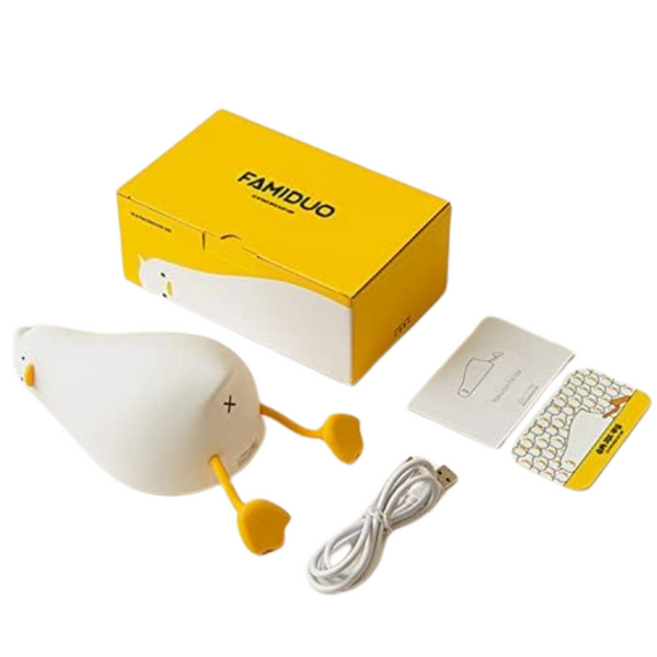 Famiduo LED Squishy 3 Level Dimmable Ducky Lay Lamp