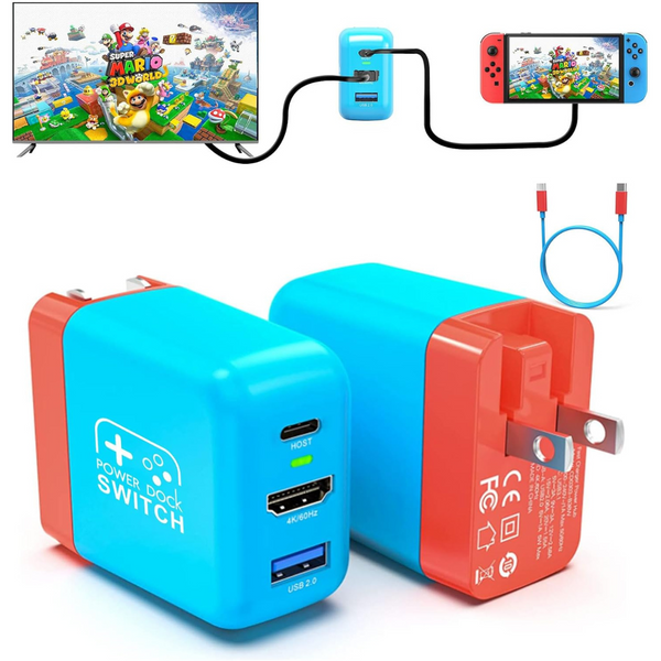 Mirabox Portable Switch Dock Charger For Nintendo Switch