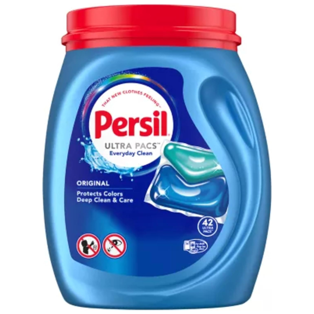 42-Count Persil Ultra Pacs Original Everyday Clean Laundry Detergent