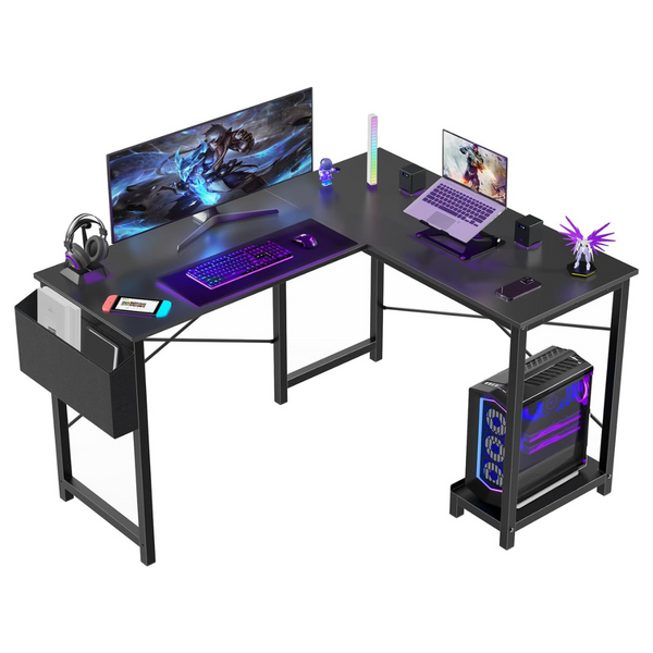 Sweetcrispy 50" L Shaped Computer Desk