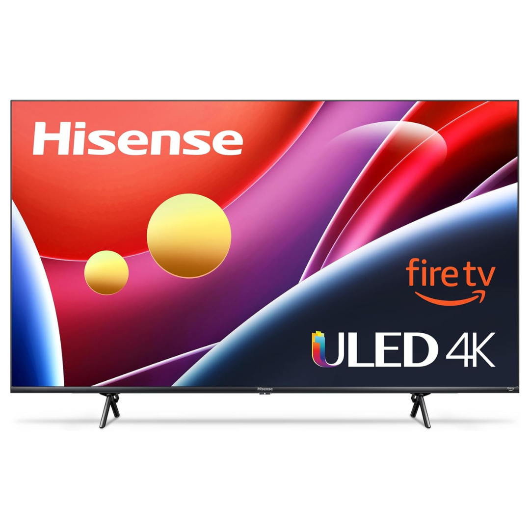Hisense U6 Series 50" 4K Ultra HDR Smart Fire QLED TV W/ Dolby Vision