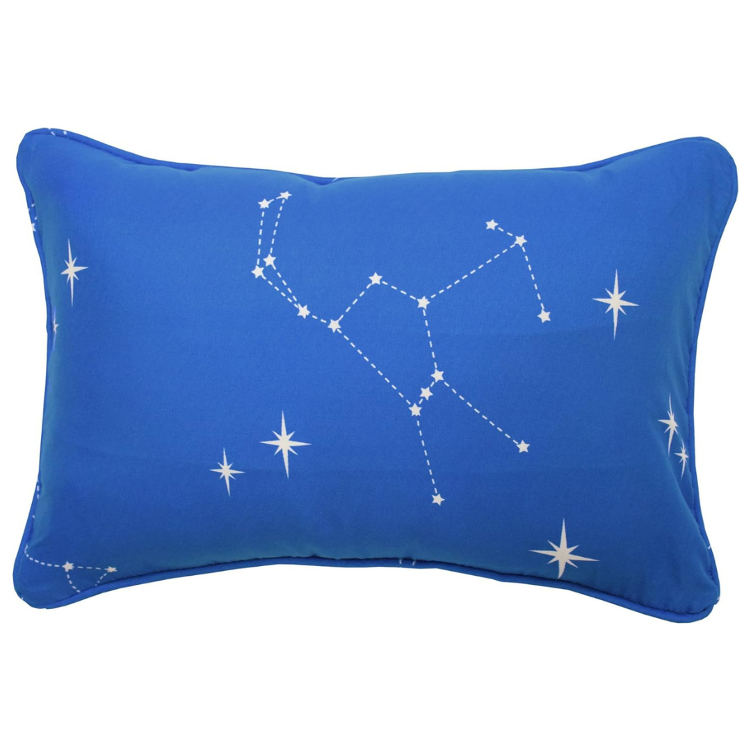 Waverly Space Adventure Modern Graphic Decorative Throw Pillow (12" x 18")