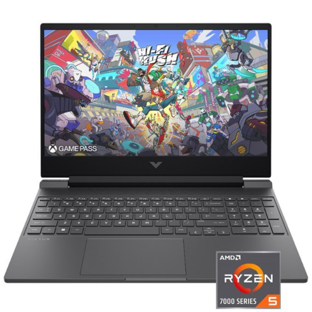 HP Victus 15.6" FHD Gaming Laptop (Ryzen 5-7535HS / 8GB RAM / 512GB SSD)