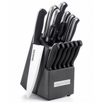 15-Piece Tools Of The Trade Fine Edge Stainless Steel Cutlery Set