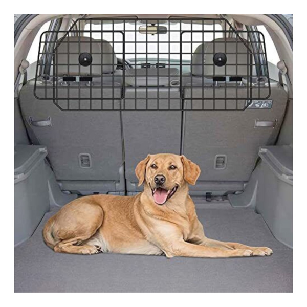 MPM Adjustable Large Heavy-Duty Dog Car Barrier