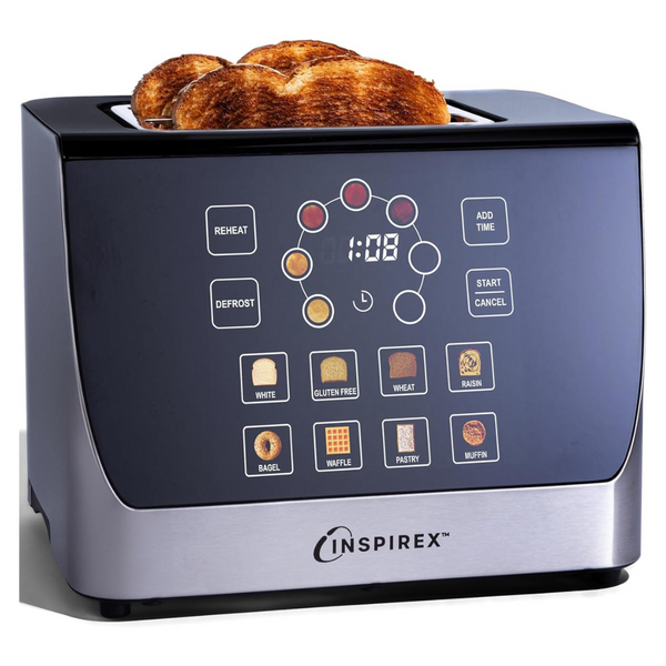 Inspirex Touch Screen Display Smart Toaster