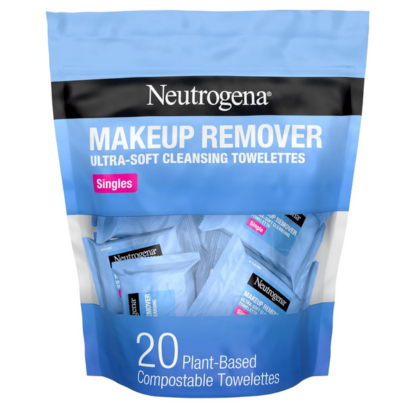 20-Count Neutrogena Makeup Remover Cleansing Face Wipes