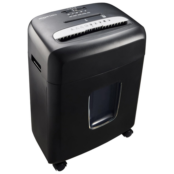 Amazon Basics Micro Cut Paper Shredder (8 Sheet)