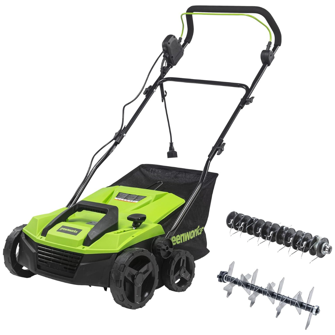 Greenworks 13 Amp 14" Corded Dethatcher / Scarifier