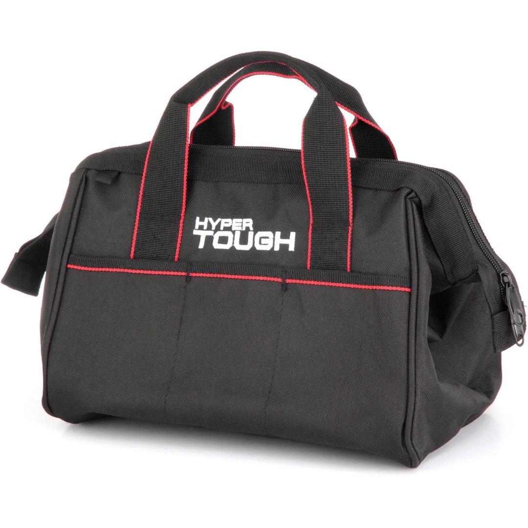 Hyper Tough 12" Zipper Tool Bag With Carry Handles