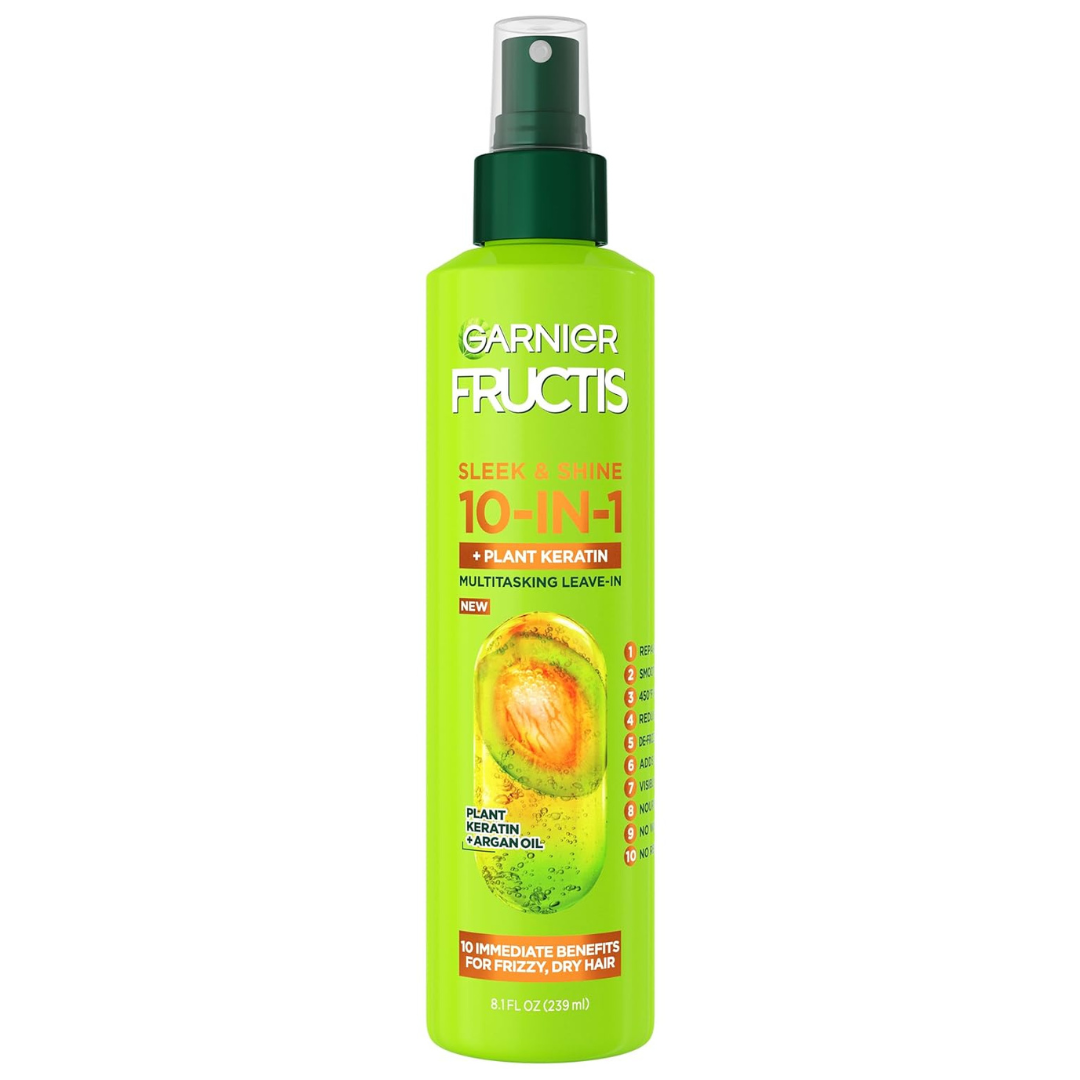 Garnier Fructis Sleek & Shine 10-In-1 Hair Spray For Frizzy & Dry Hair