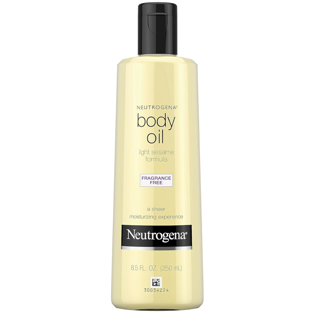 Neutrogena Fragrance-Free Body Oil Light Sesame Formula (8.5 Fl. Oz)