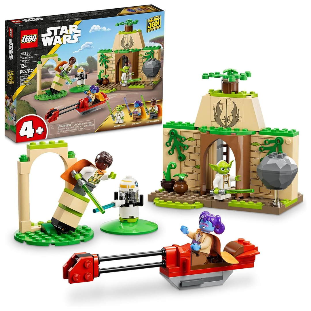 124-Piece Lego Star Wars Tenoo Jedi Temple Building Toy Set