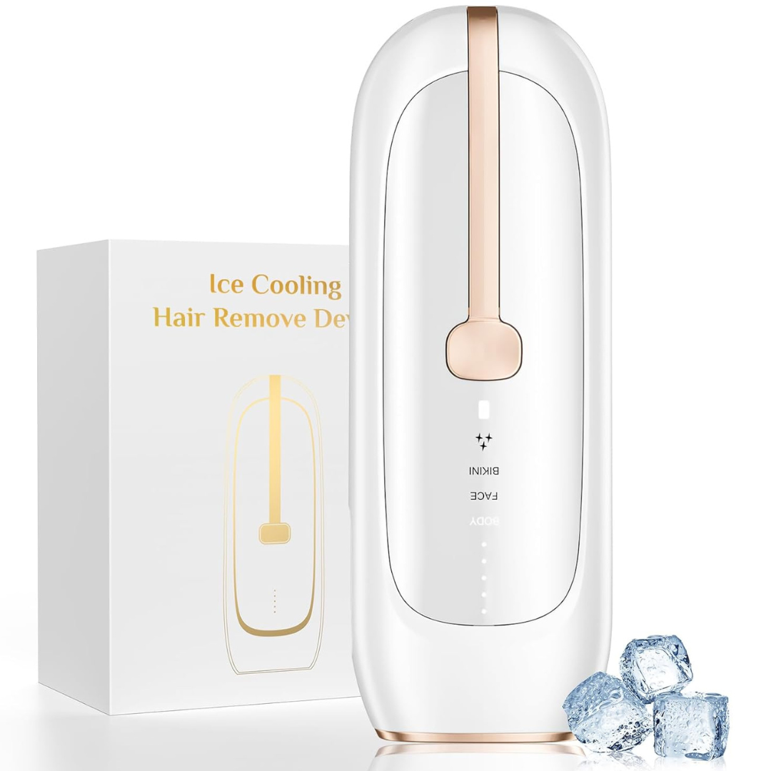 Lubex Painless Sapphire Ice Cooling IPL Laser Hair Removal Device