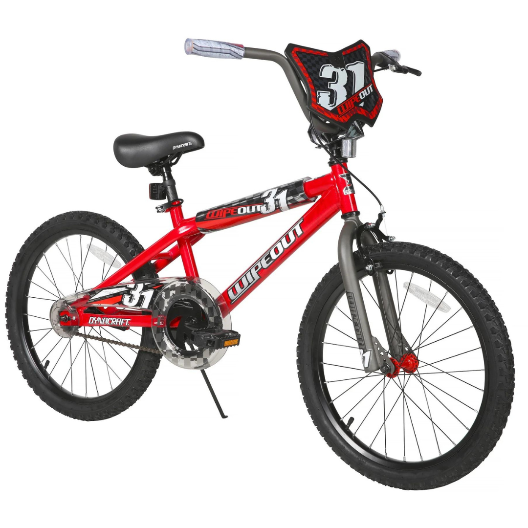 Dynacraft Wipeout 20" Boys BMX Bike (Red)