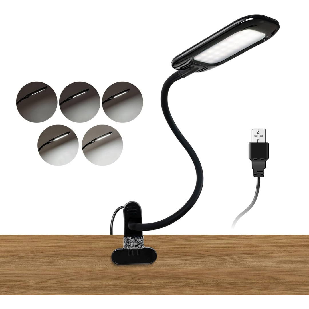 Xxean 8w Eye Caring Led Reading Clip Desk Lamps