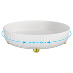 Arstpeoe 360 Deg. Rotating Storage Tray