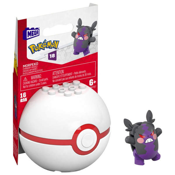 Mega Construx Pokemon Poke Ball Figure (Styles May Vary)