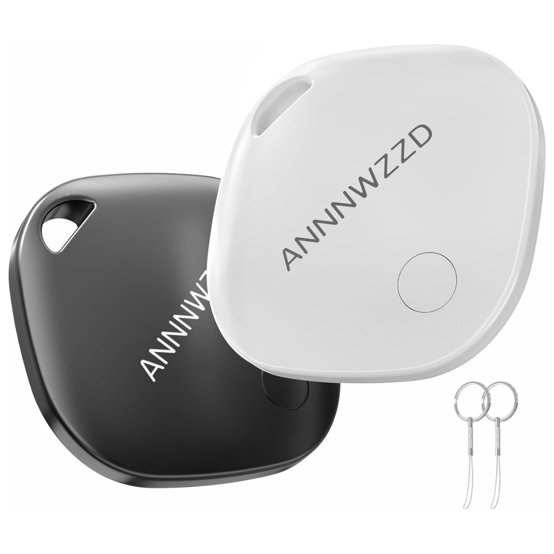 2-Pack Of ANNNWZZD Air Tracker Tag Keyrings