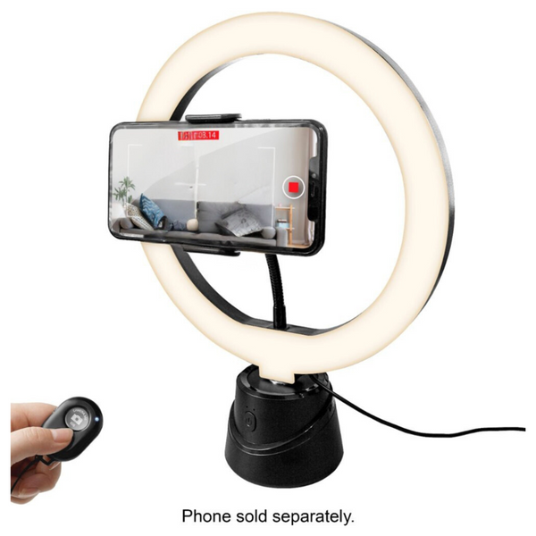 Bower Rotating Smart Base Ring Light