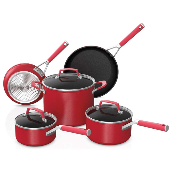 Ninja C28000 Foodi NeverStick Vivid 8-Piece Cookware Set With Lids