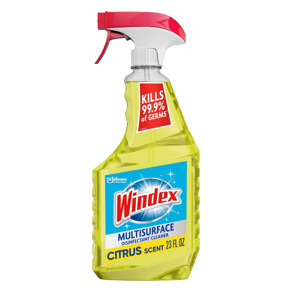 Windex Multisurface Cleaner And Disinfectant Spray, 23 Fl Oz