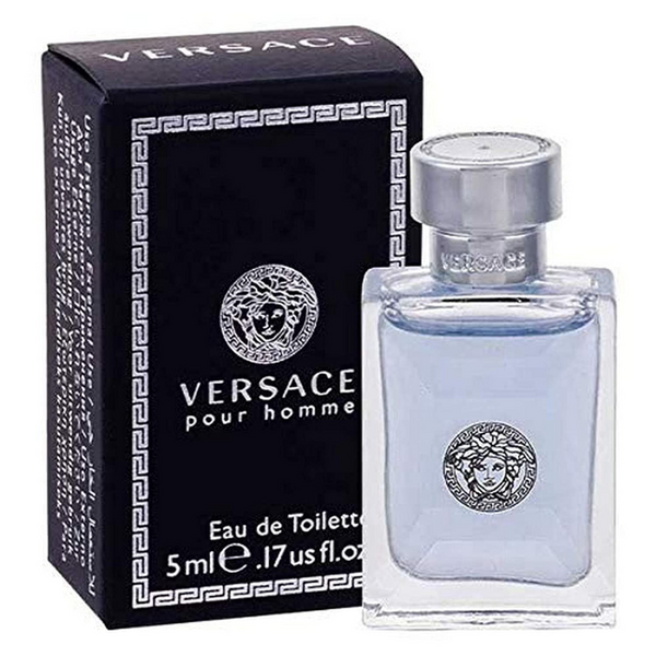 Versace Pour Homme Cologne Mini EDT Splash (0.17 Oz)