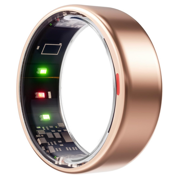 Pobovi Smart Ring With Wireless Charging Case