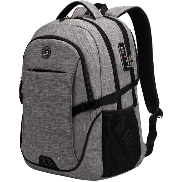 Shrrdoo Anti Theft Laptop Backpack With USB Charging Port