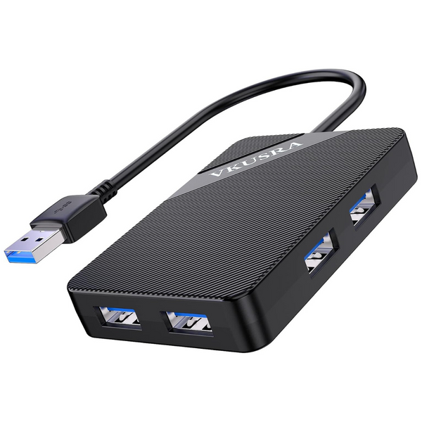 4-Port USB 3.0 Hub Splitter (0.5ft/0.15m)