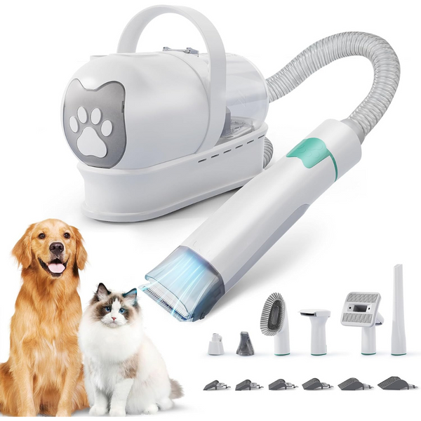 7-In-1 Corded Electric Dog Grooming Kit & Vacuum