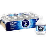 24-Pack Pure Life Plastic Bottled Water (8 Fl Oz)