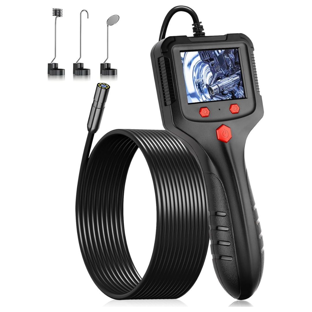 2.4" IPS 1080 HD 16.5ft Endoscope Camera