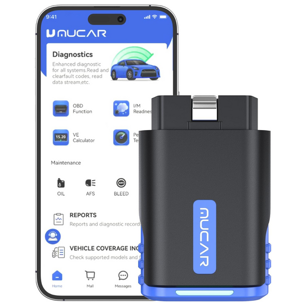 Bi-Directional DiverScan Bluetooth OBD2 Scanner