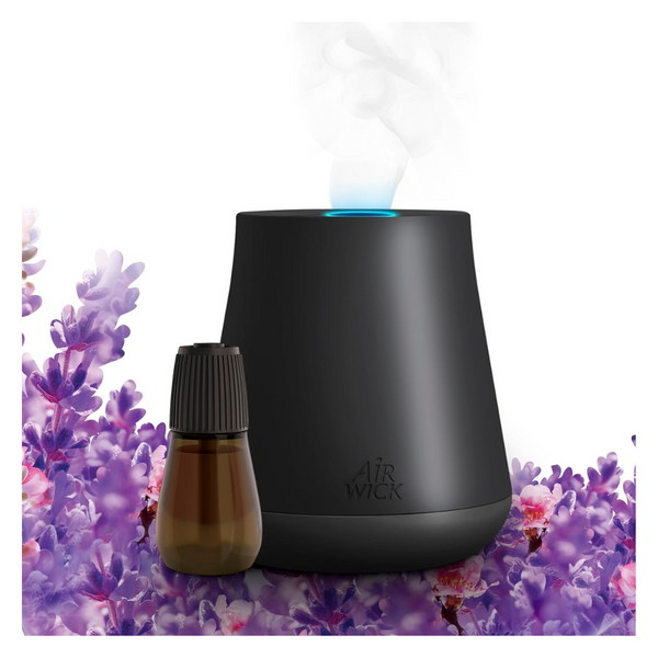 Air Wick Essential Mist Starter Kit, Diffuser + 1 Refill, Lavender And Almond Blossom