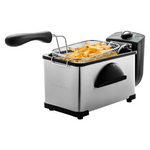 OVENTE 1500 Watt 2 Liter CapacityElectric Deep Fryer With Lid