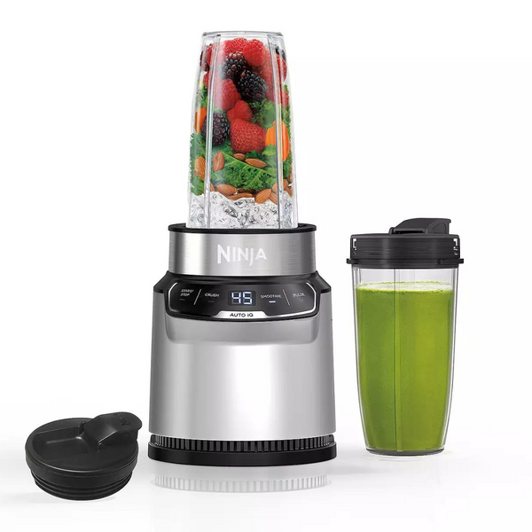 Ninja Nutri Pro Compact Personal Blender With Two 24-Oz To-Go Cups + $10 Kohls Cash