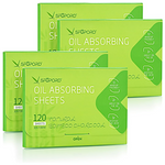 4-Pack (480 sheets) Sfopord Oil Absorbing Sheets with Bamboo Charcoal